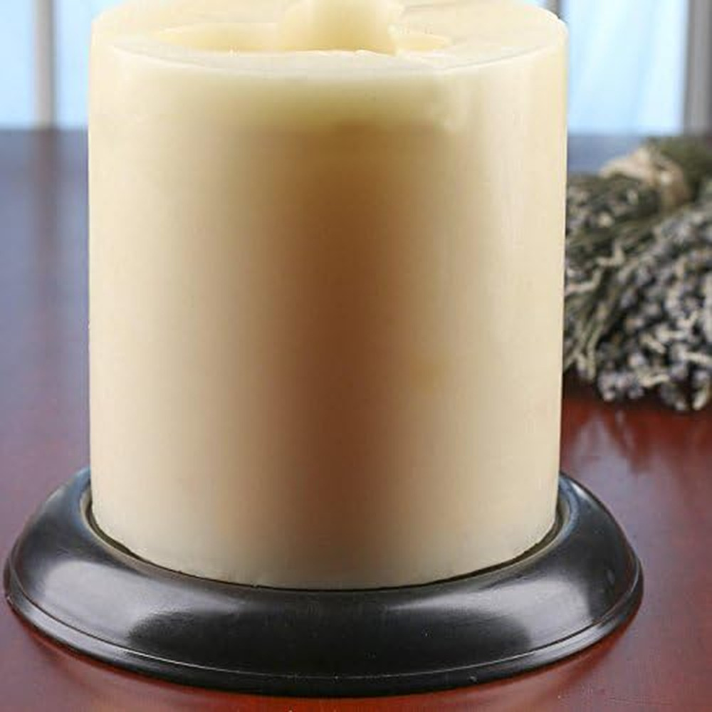 Factory Direct Craft Metal Candle Pillar Plates 8.5" Brown Round 6 Pack Lot